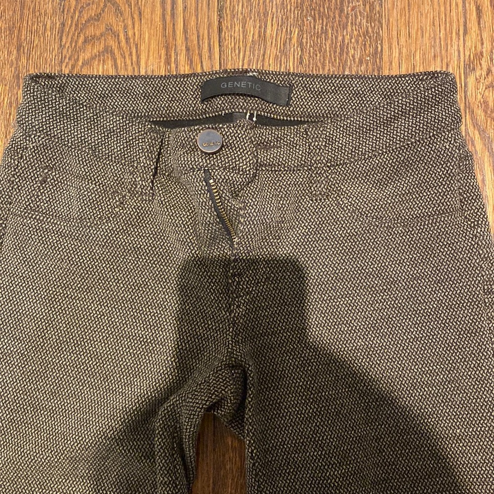Genetic stretchy textured jeggings